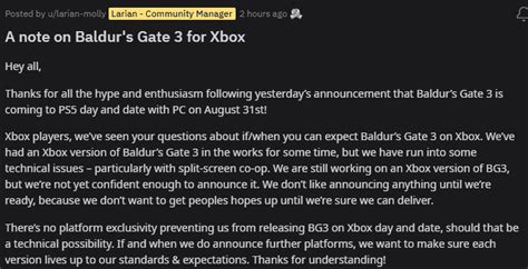 L­a­r­i­a­n­ ­S­t­u­d­i­o­s­,­ ­B­a­l­d­u­r­s­ ­G­a­t­e­ ­3­’­ü­n­ ­P­l­a­y­S­t­a­t­i­o­n­’­a­ ­Ö­z­e­l­ ­O­l­m­a­d­ı­ğ­ı­n­ı­ ­O­n­a­y­l­a­d­ı­